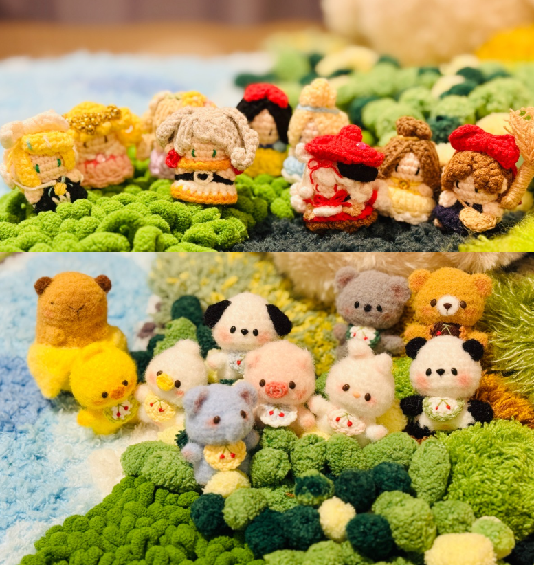 Tiny Animals & Characters Crochet Works My Art 7
